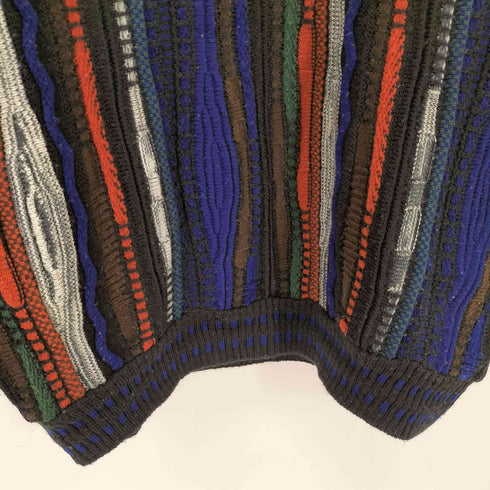 arnaldo bassini アクリル混 3Dニットセーター メンズ JPN:M